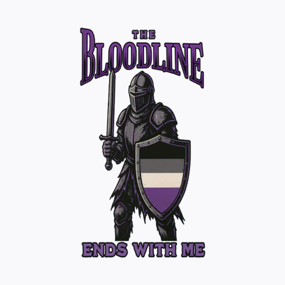 Asexual Medieval Washed T-Shirt