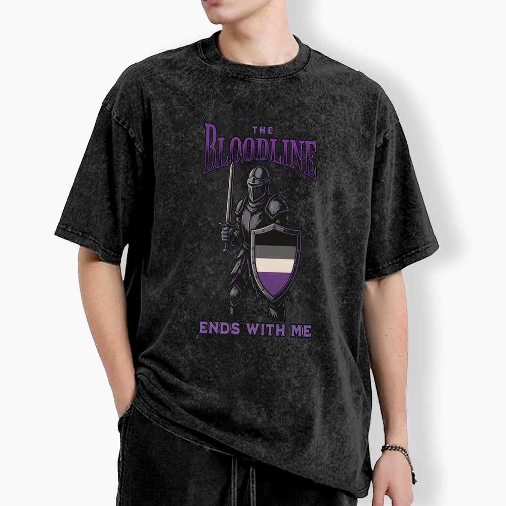 Asexual Medieval Washed T-Shirt
