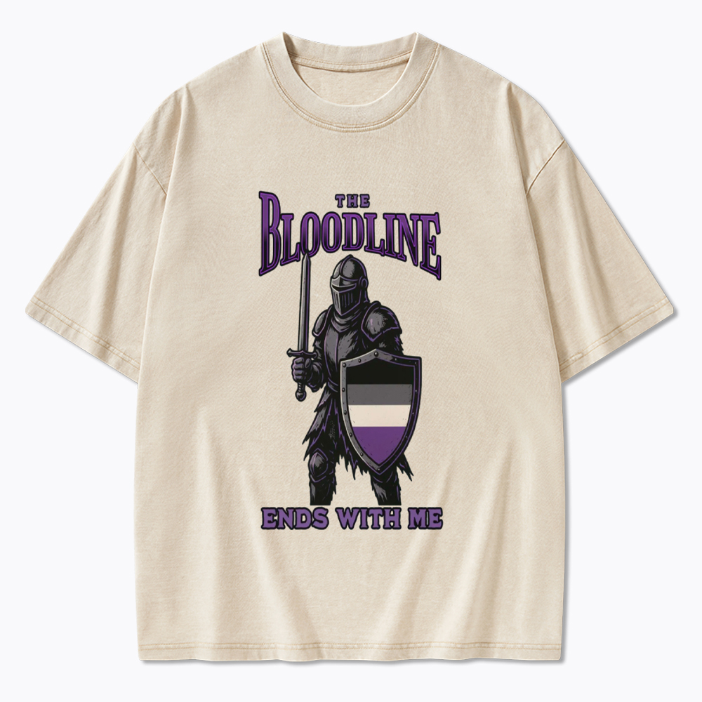 Asexual Medieval Washed T-Shirt