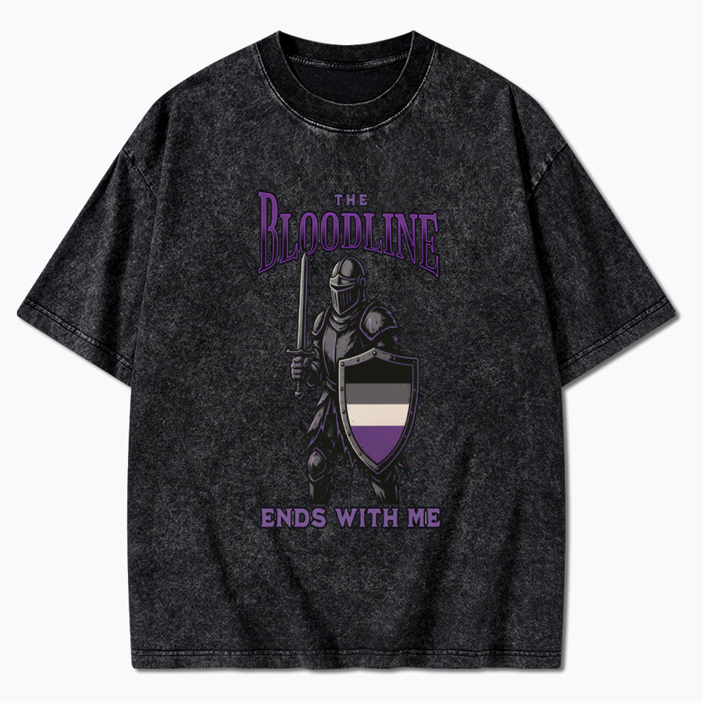 Asexual Medieval Washed T-Shirt