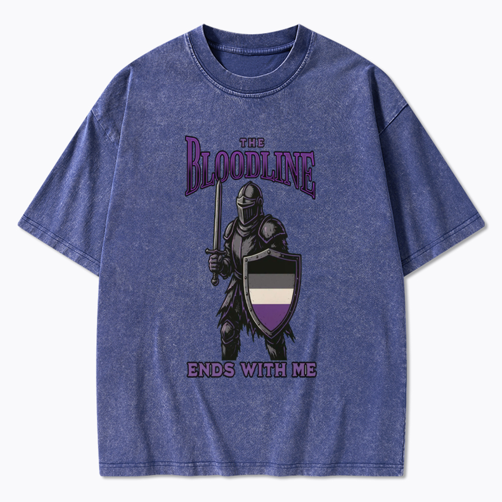 Asexual Medieval Washed T-Shirt