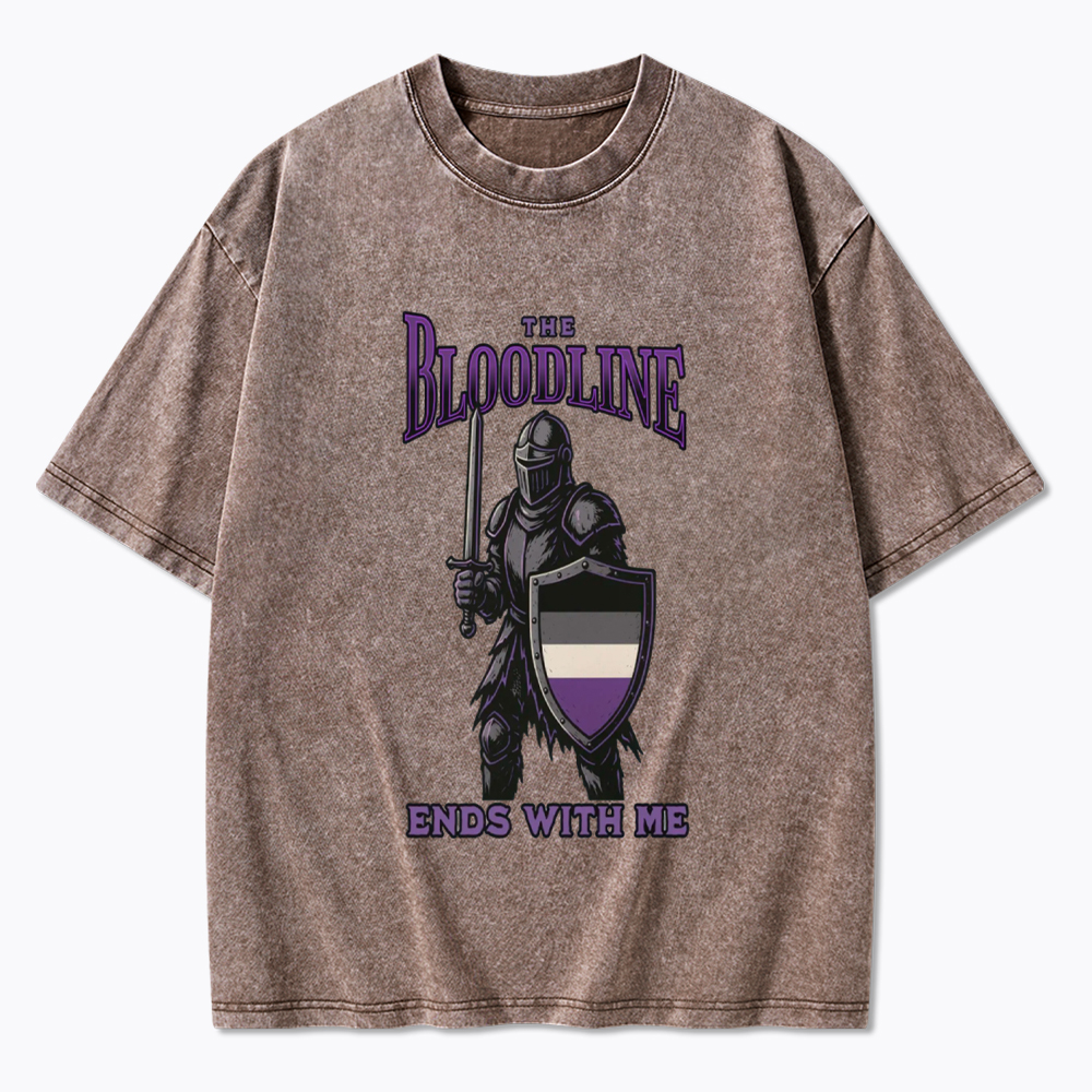 Asexual Medieval Washed T-Shirt