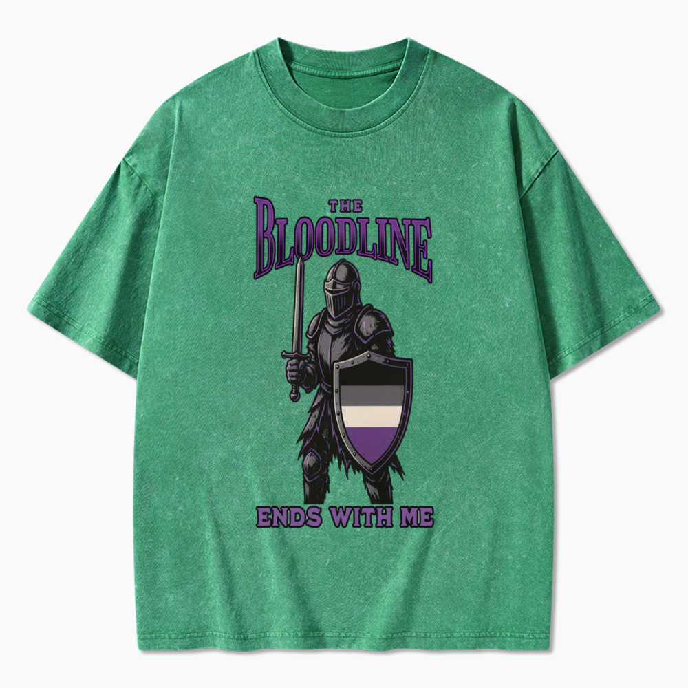 Asexual Medieval Washed T-Shirt