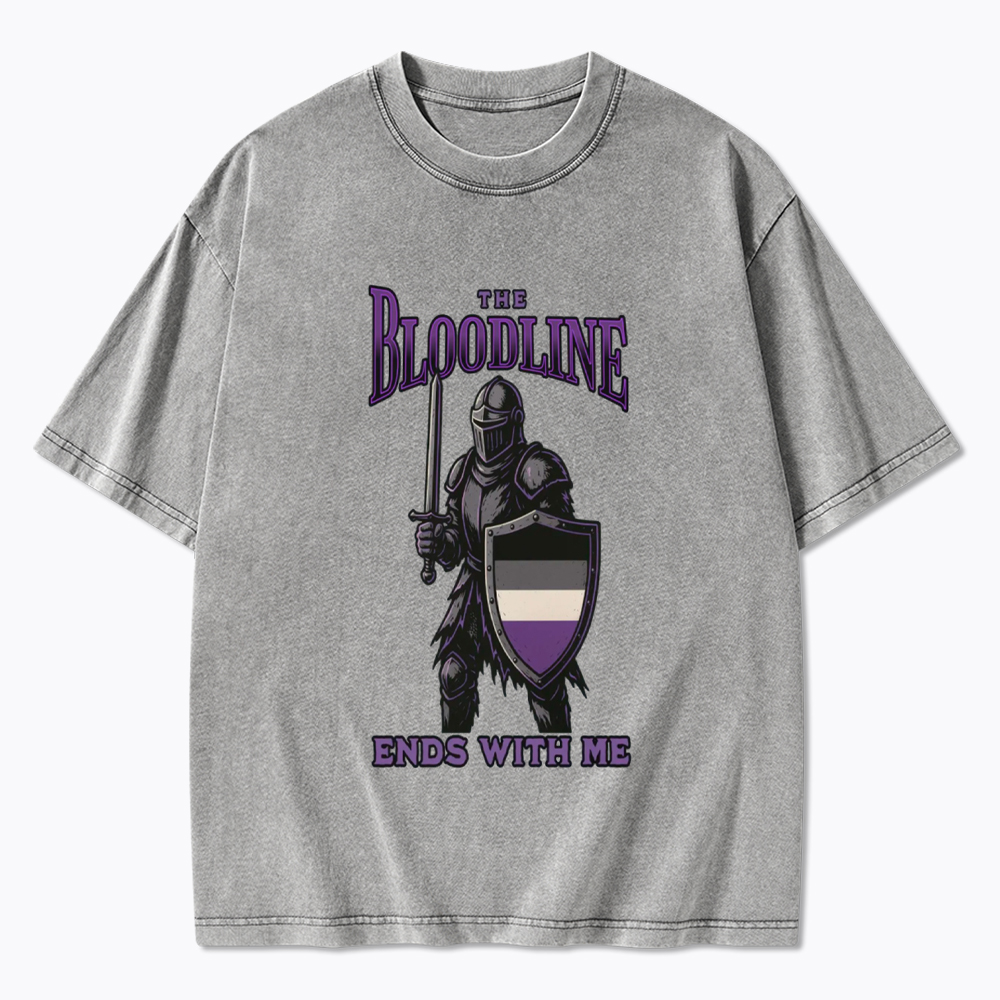Asexual Medieval Washed T-Shirt