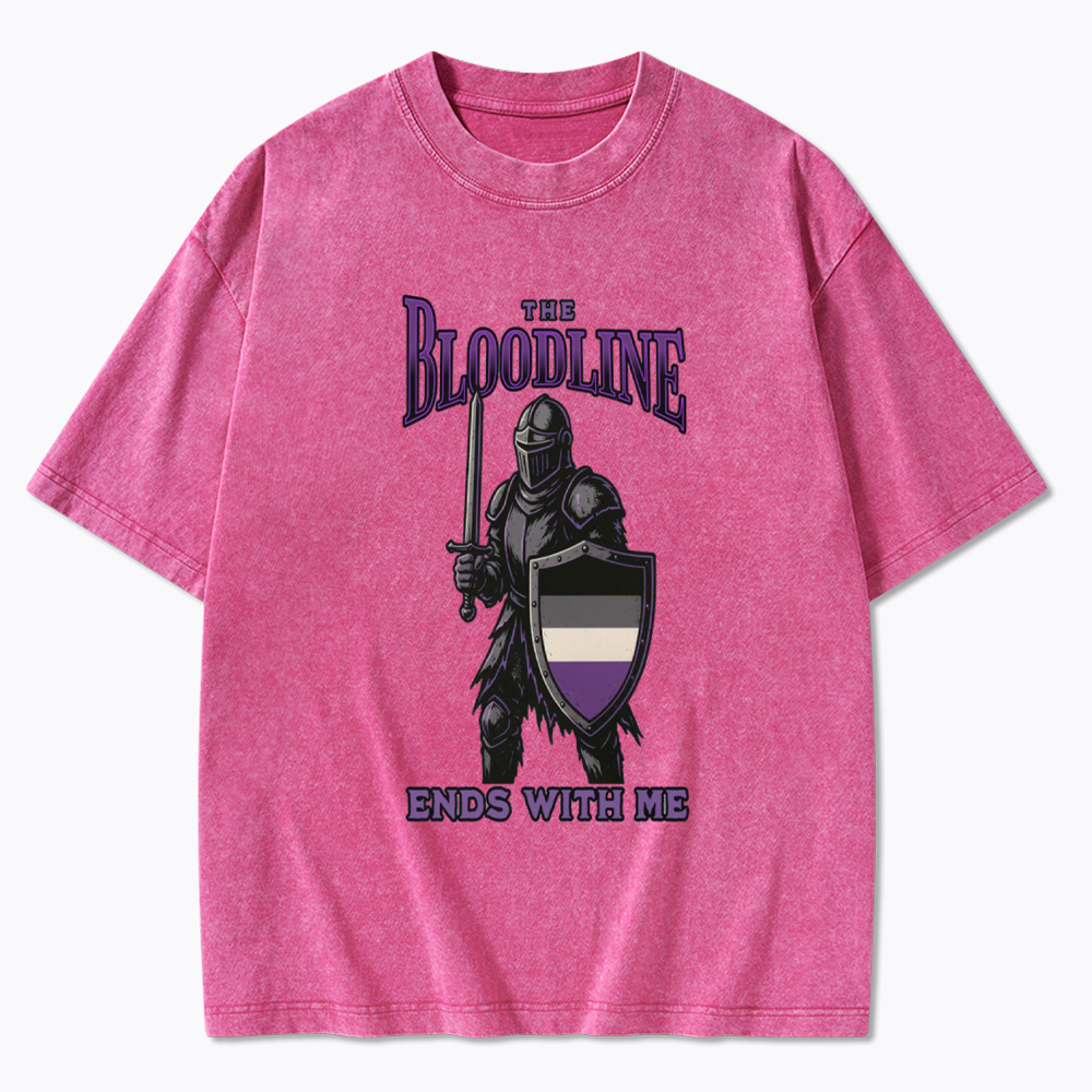 Asexual Medieval Washed T-Shirt
