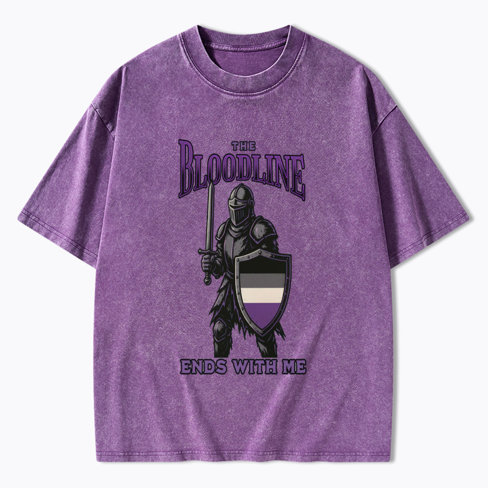 Asexual Medieval Washed T-Shirt