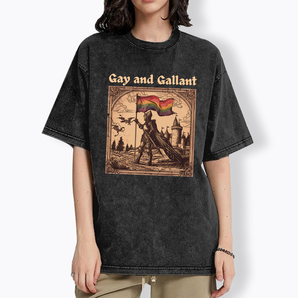 Gay and Gallant Washed T-Shirt