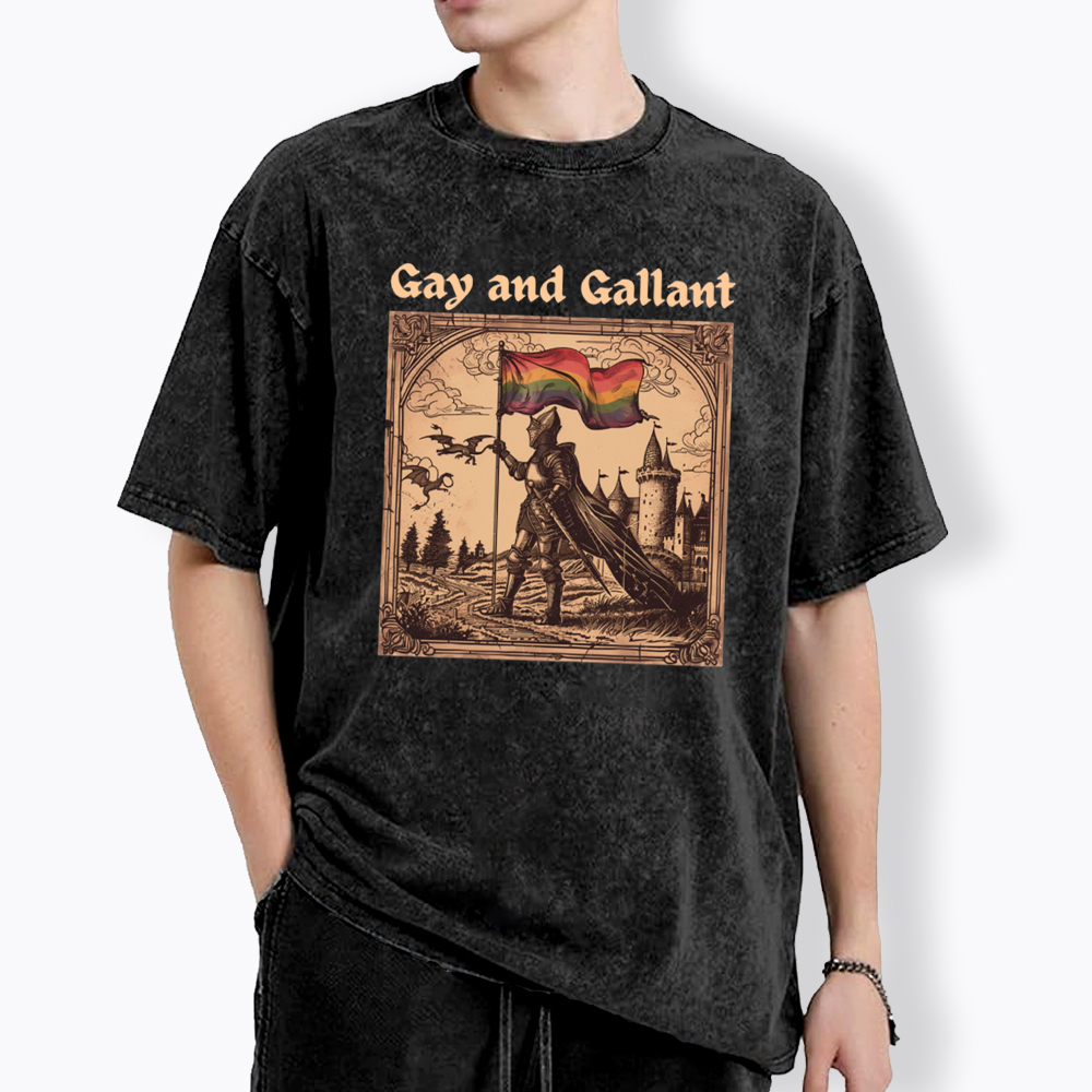 Gay and Gallant Washed T-Shirt