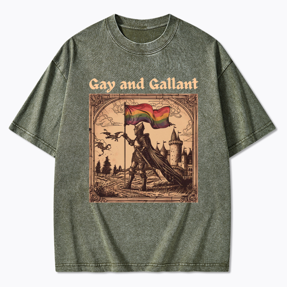 Gay and Gallant Washed T-Shirt