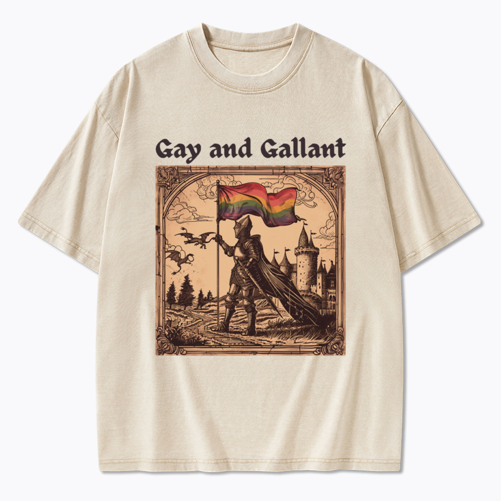 Gay and Gallant Washed T-Shirt