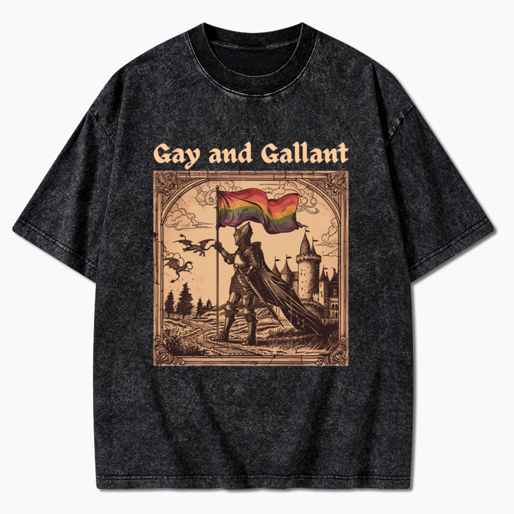 Gay and Gallant Washed T-Shirt