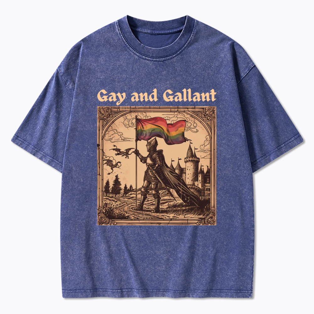 Gay and Gallant Washed T-Shirt