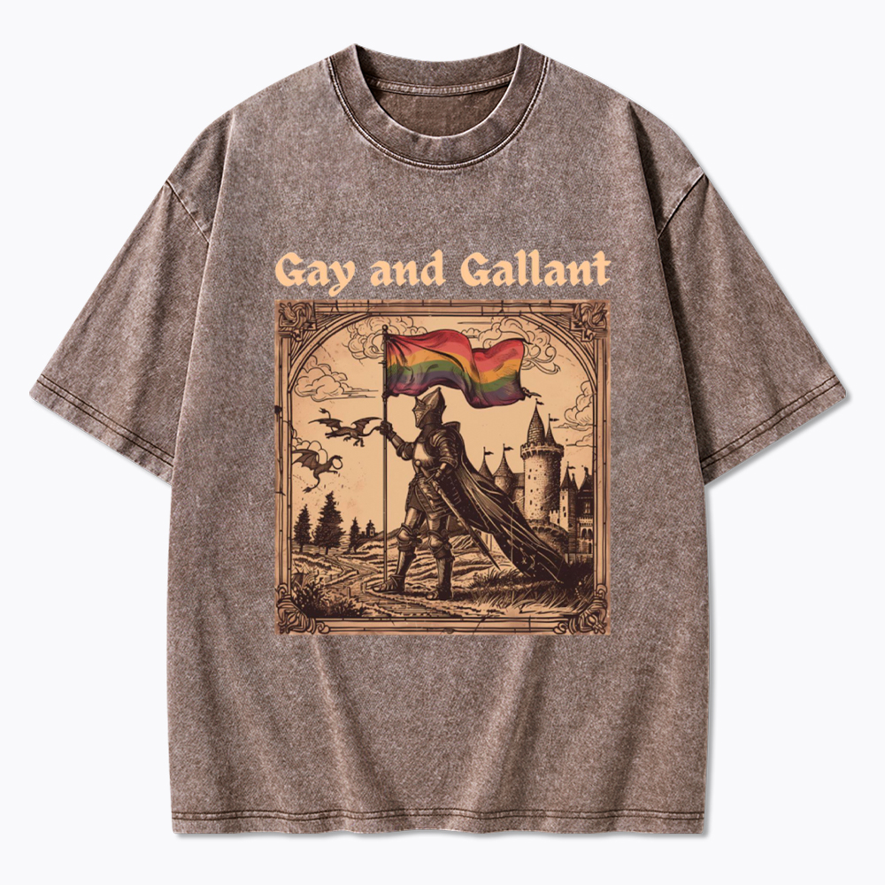 Gay and Gallant Washed T-Shirt