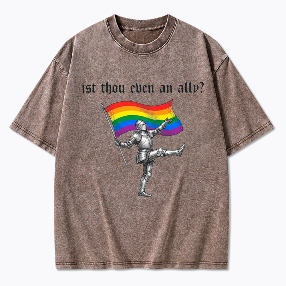 Ist Thou Even an Ally Washed T-Shirt