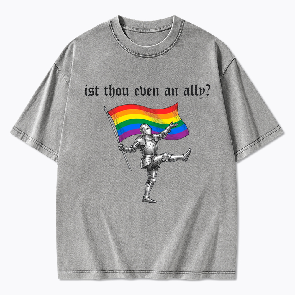 Ist Thou Even an Ally Washed T-Shirt