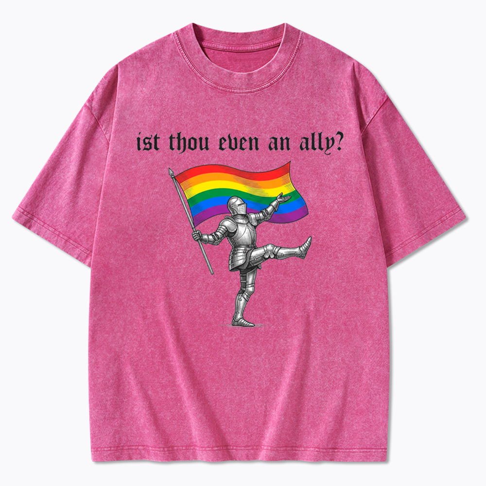 Ist Thou Even an Ally Washed T-Shirt
