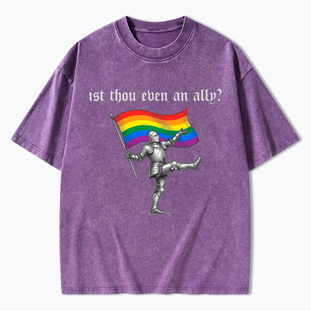 Ist Thou Even an Ally Washed T-Shirt