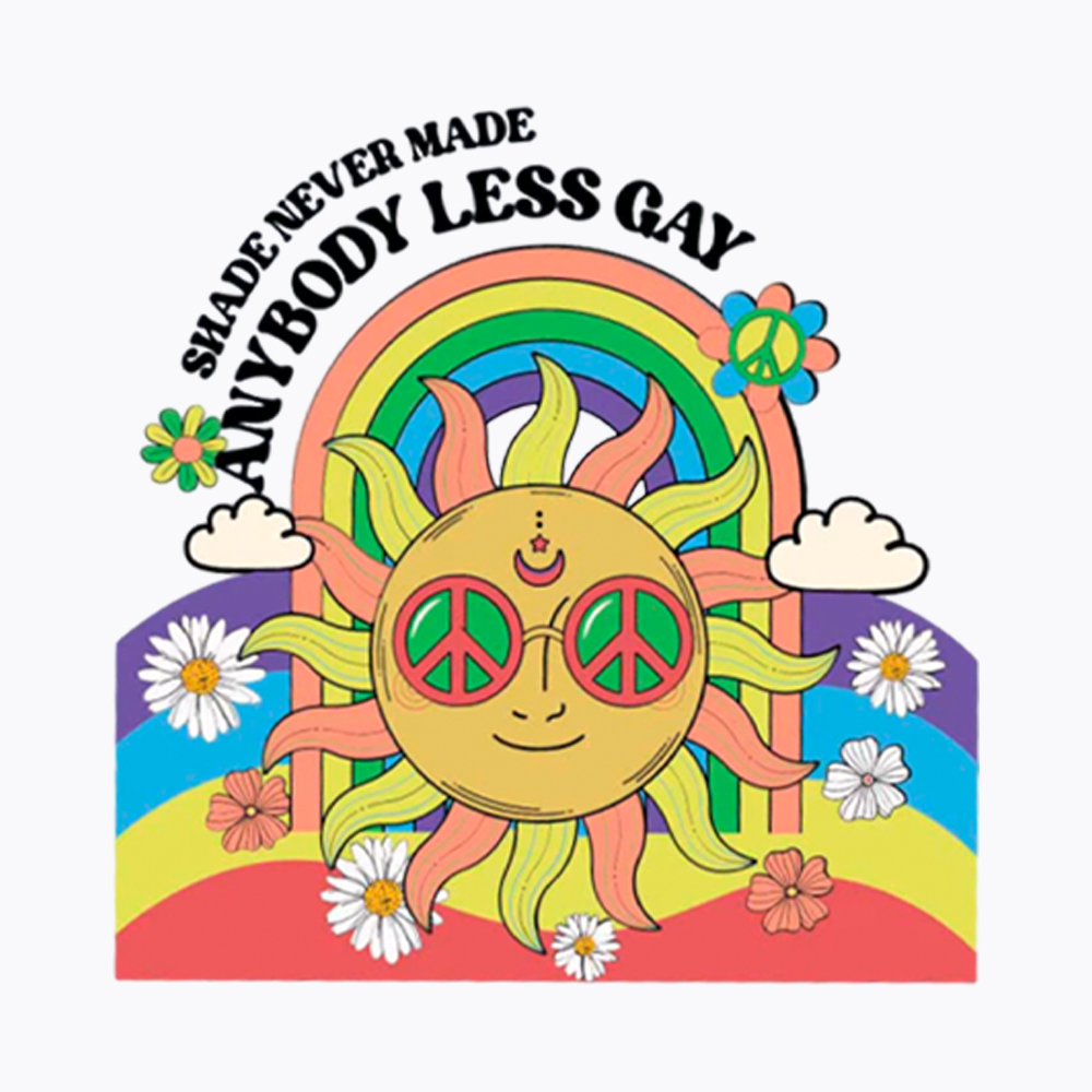 Shade Never Made Anybody Less Gay Washed T-Shirt