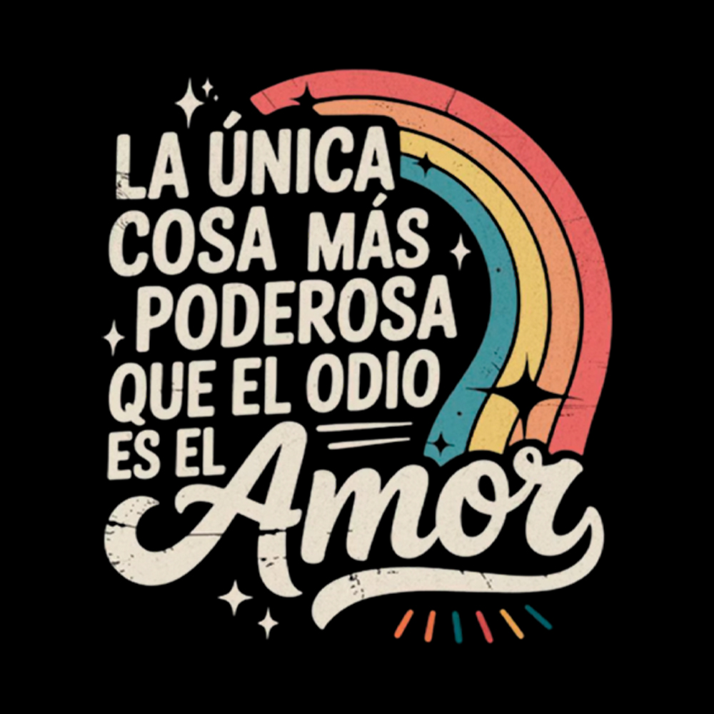 Love Is More Powerful Than Hate Washed T-Shirt