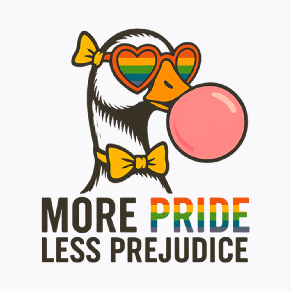 More Pride Less Prejudice Washed T-Shirt
