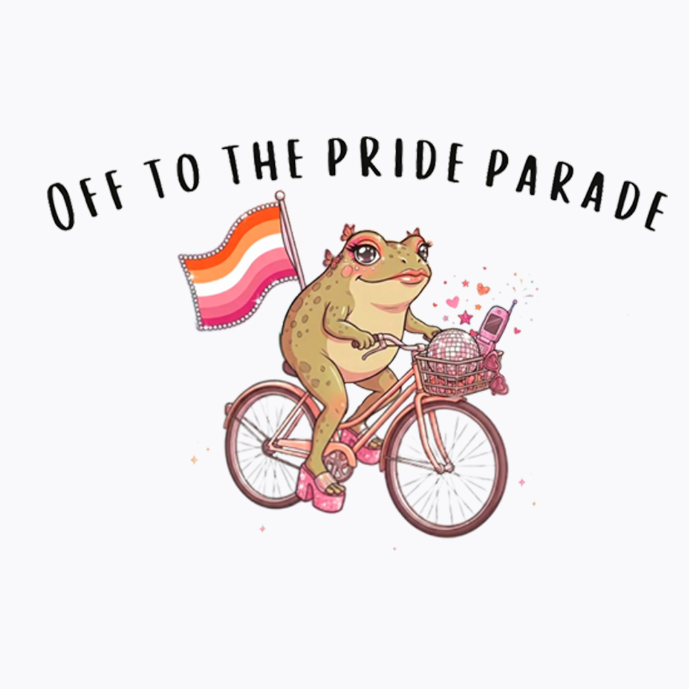 Off to the Pride Parade Washed T-Shirt
