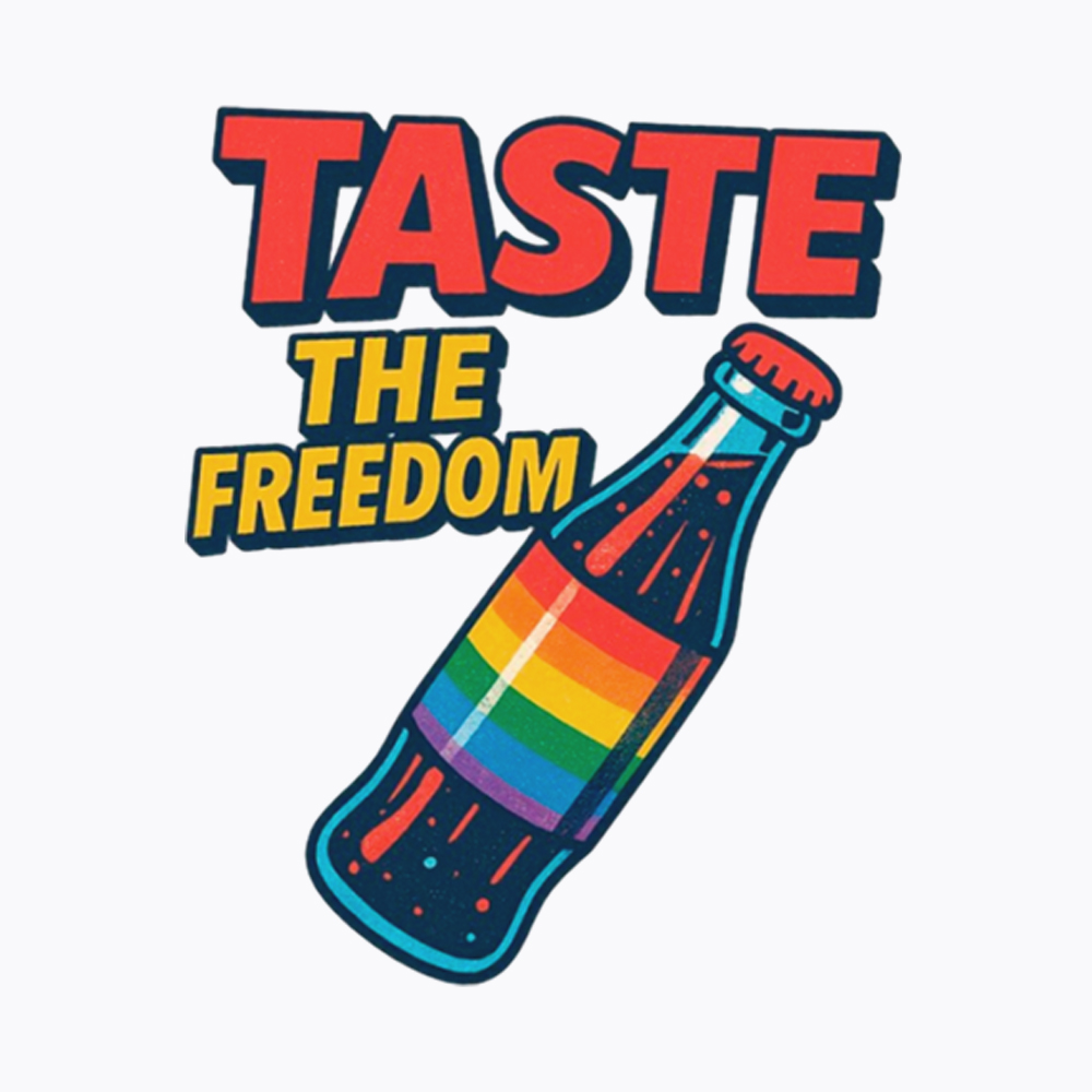 Taste The Freedom Pride Washed T-Shirt