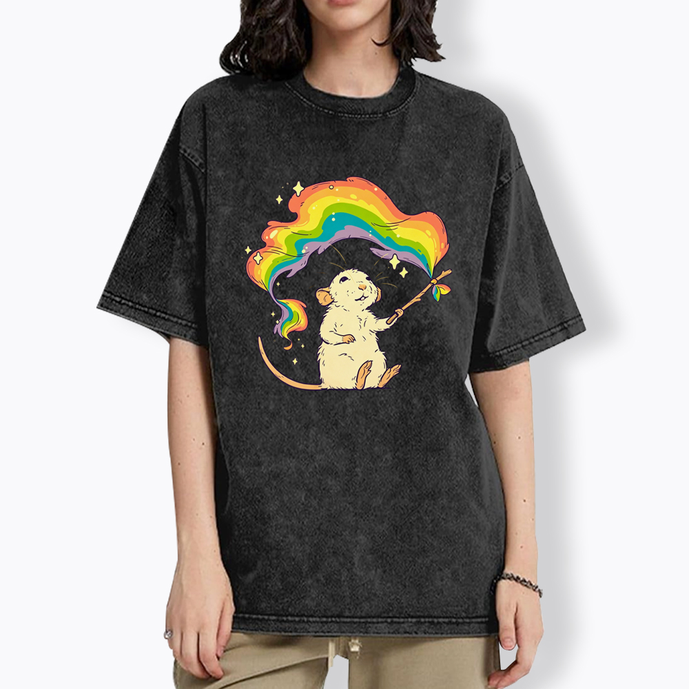 Pride Rat Washed T-Shirt