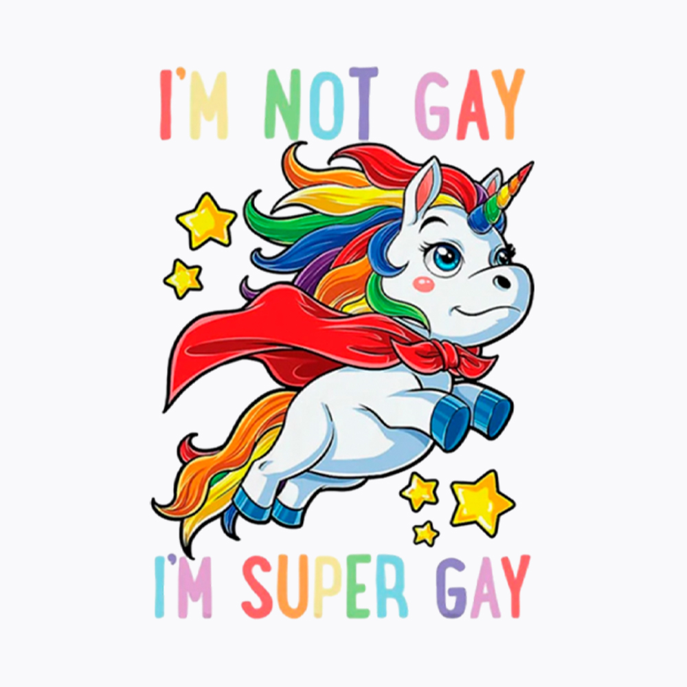 Super Gay Pride LGBTQ Washed T-Shirt