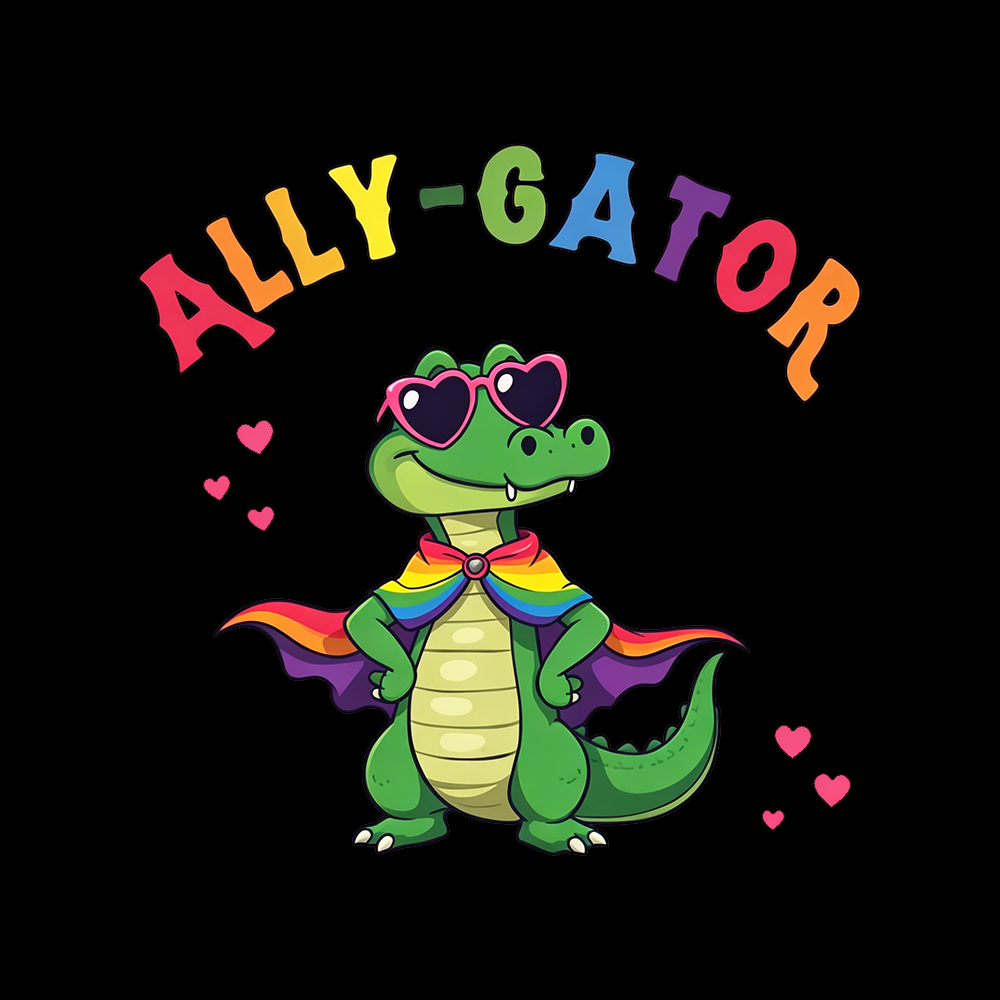 Ally- Gator V-Neck Classic T-Shirt