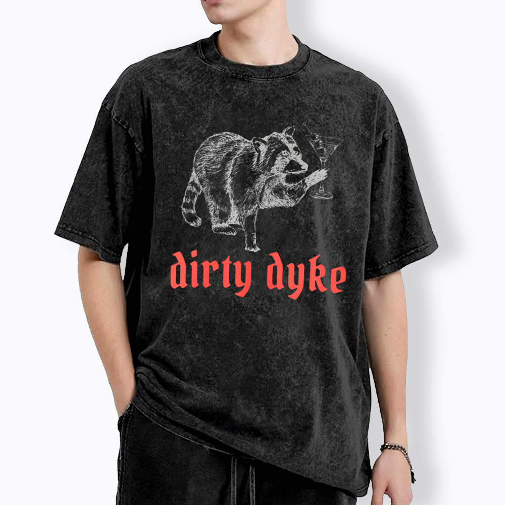 Dirty Martini Dyke Washed T-Shirt