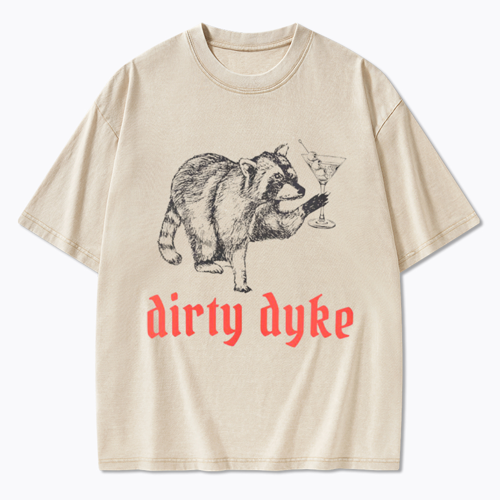 Dirty Martini Dyke Washed T-Shirt