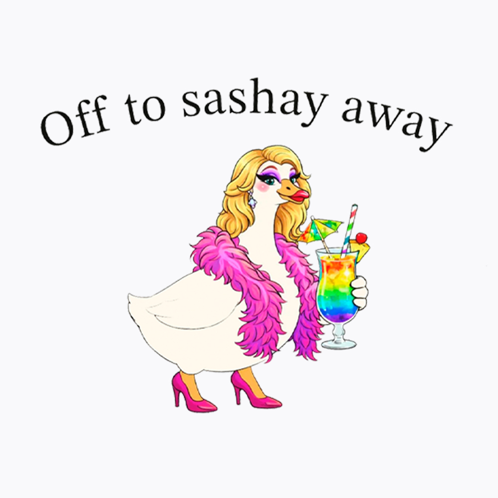 Drag Queen Goose Washed T-Shirt