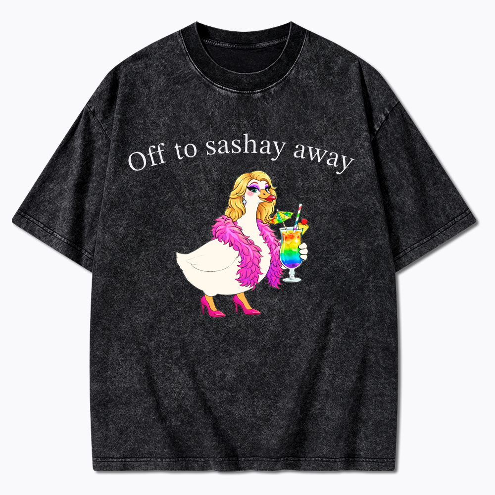 Drag Queen Goose Washed T-Shirt