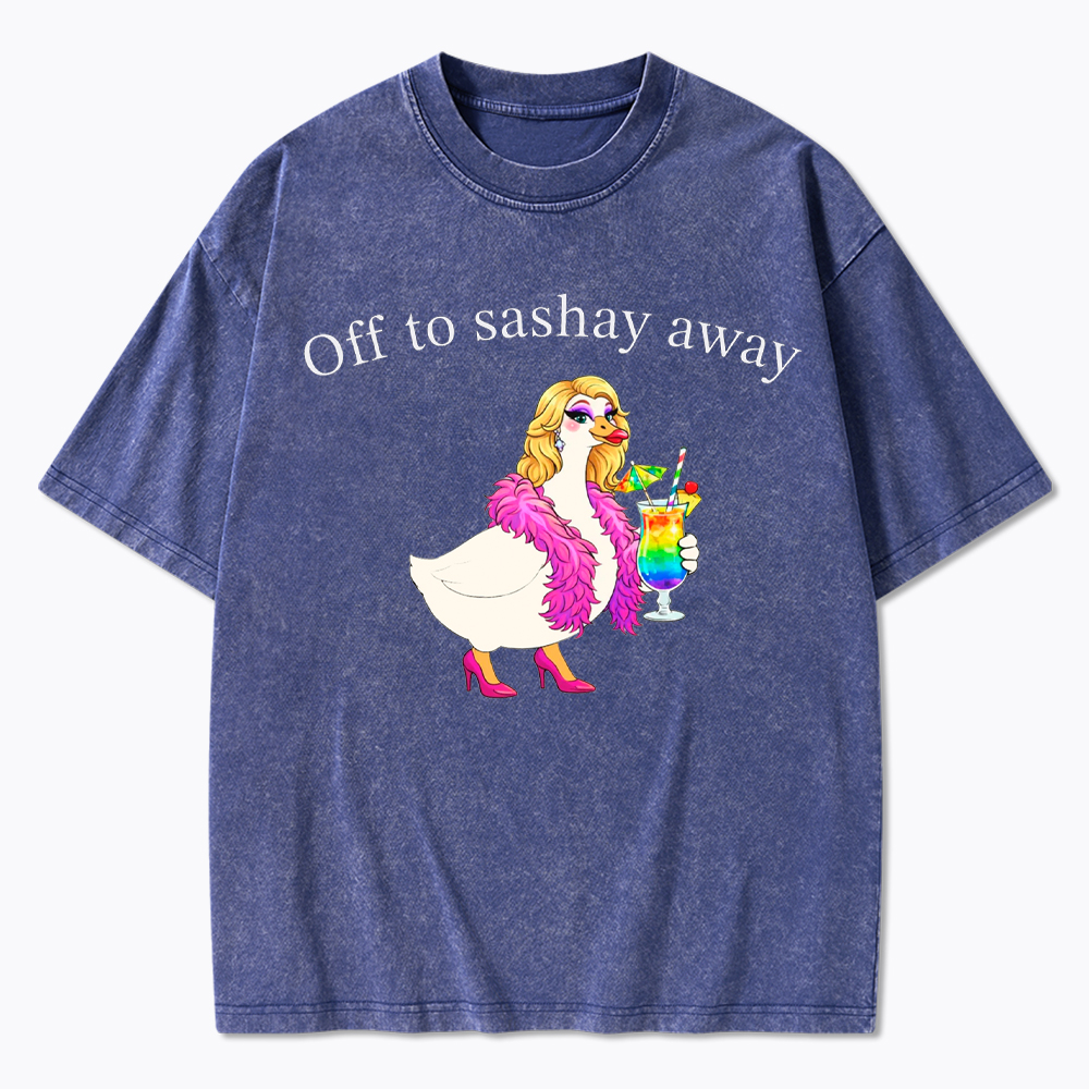 Drag Queen Goose Washed T-Shirt