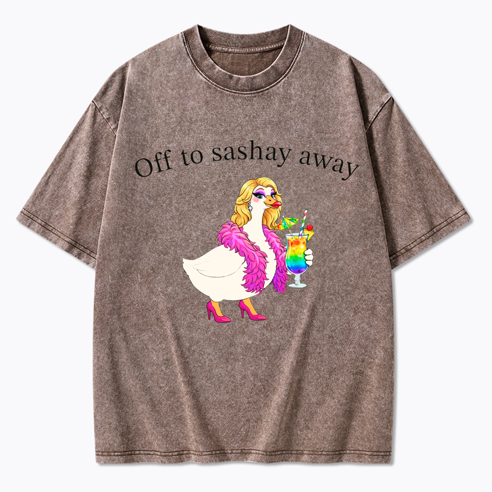 Drag Queen Goose Washed T-Shirt