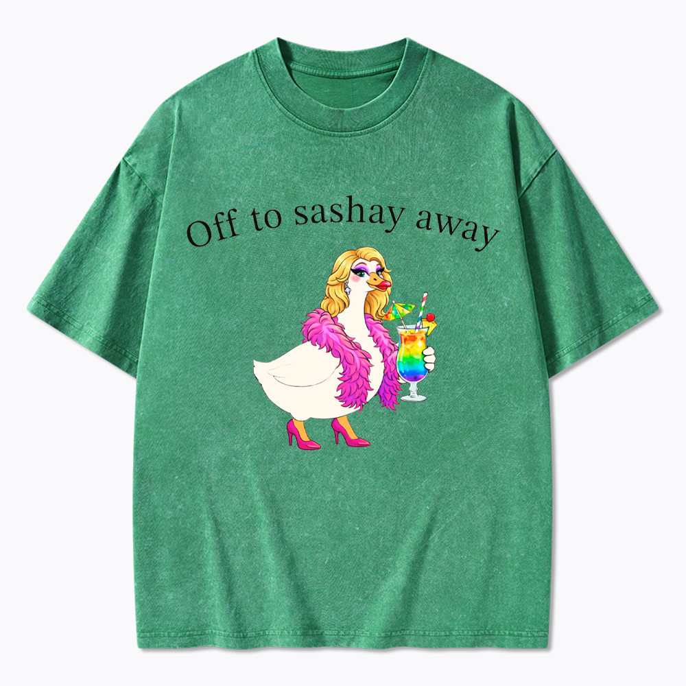 Drag Queen Goose Washed T-Shirt