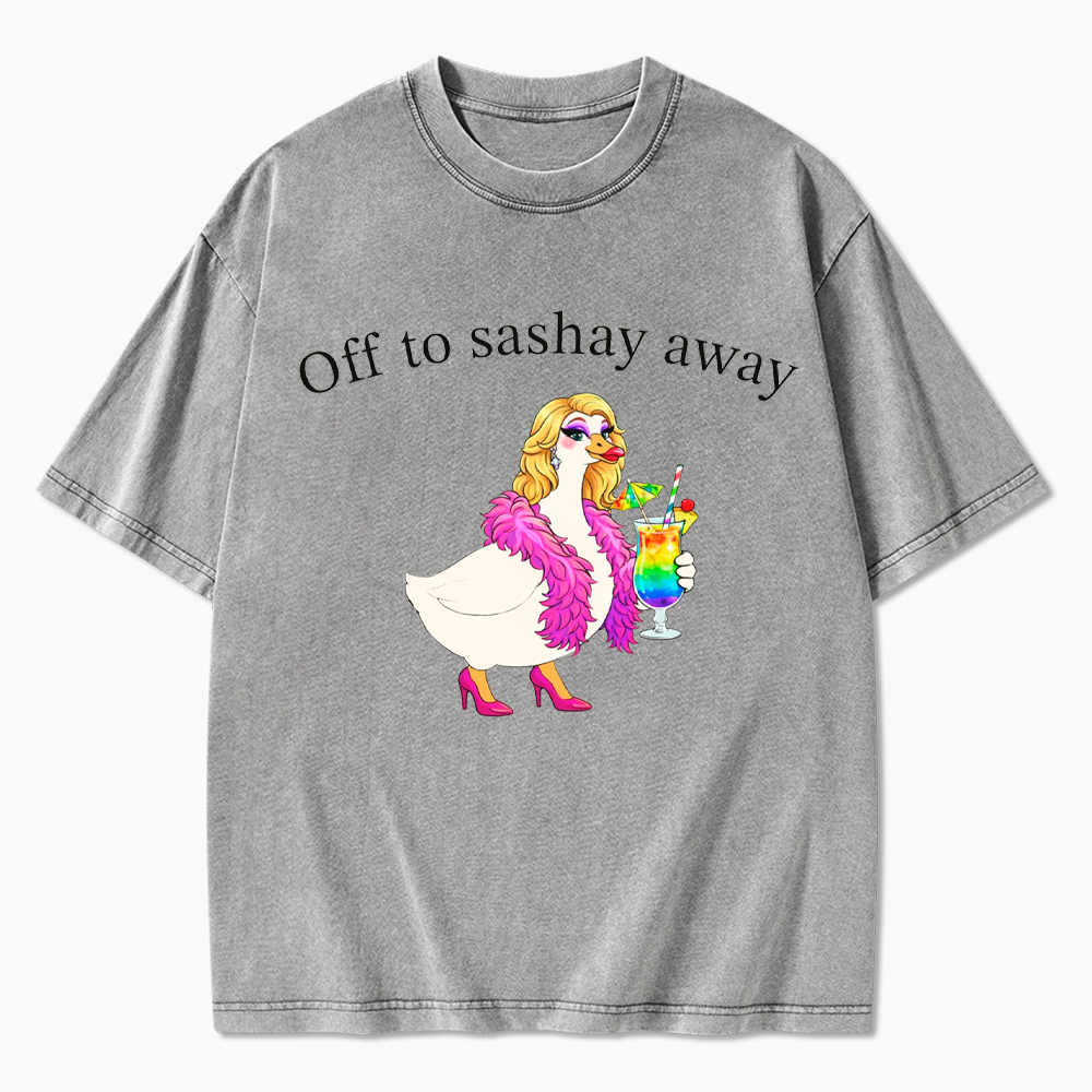 Drag Queen Goose Washed T-Shirt