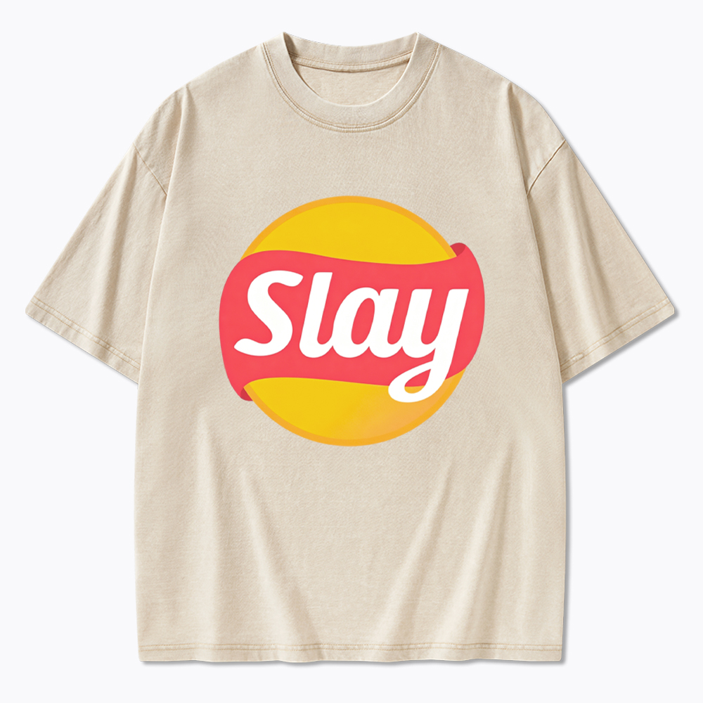 Slay Chips Washed T-Shirt