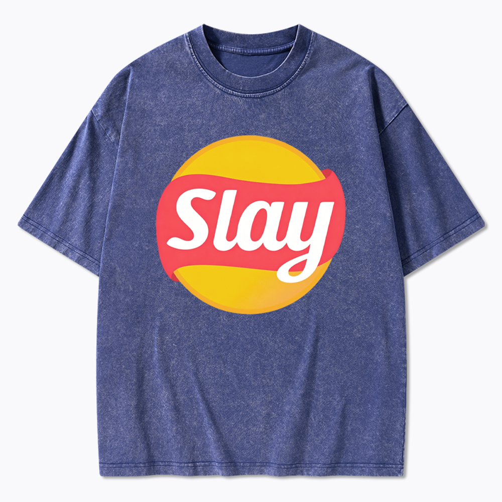 Slay Chips Washed T-Shirt