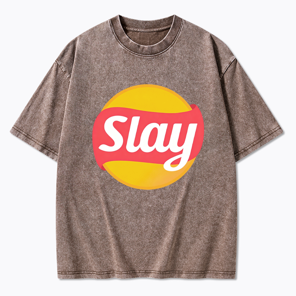Slay Chips Washed T-Shirt
