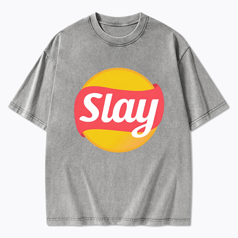 Slay Chips Washed T-Shirt