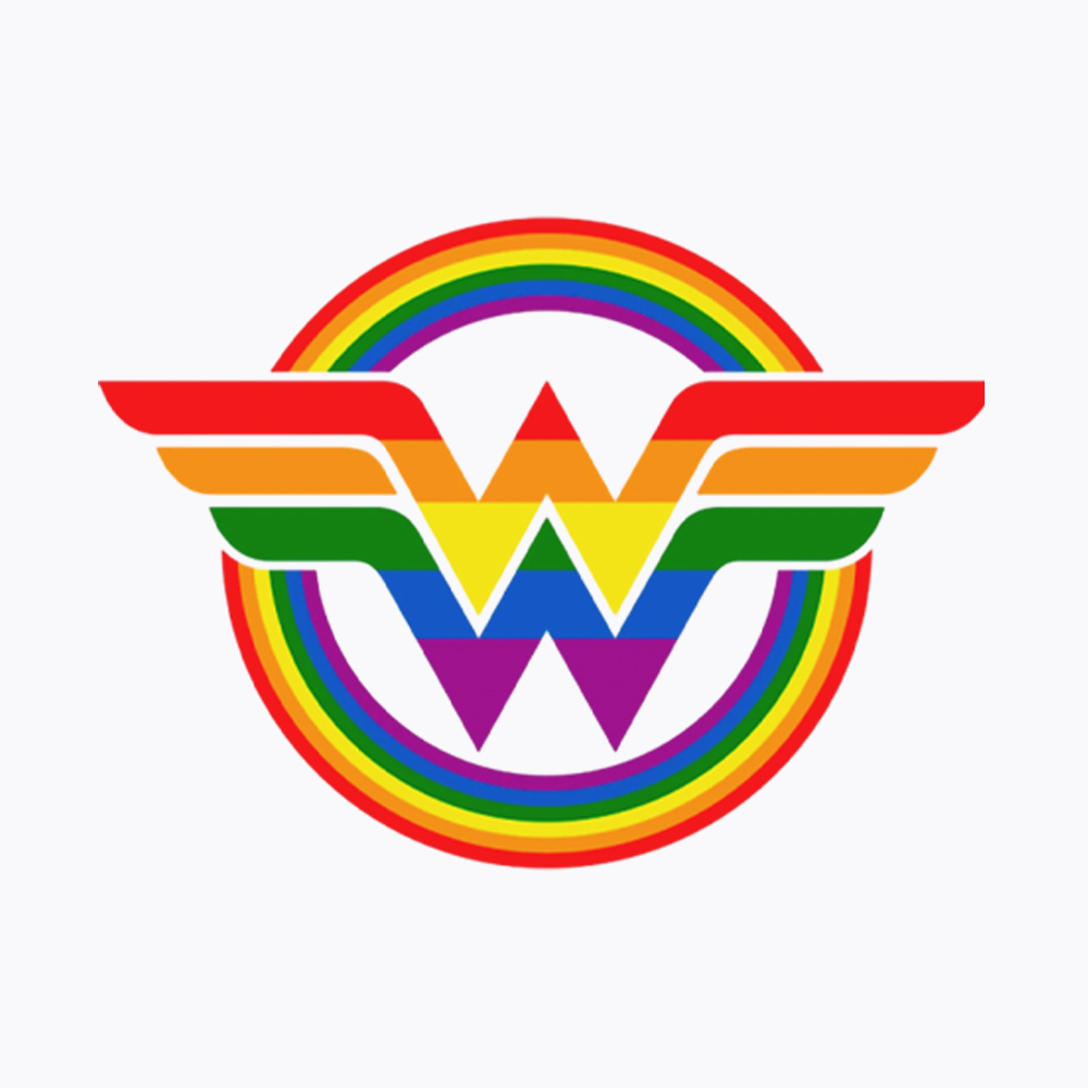 Wonder Woman PRIDE Washed T-Shirt