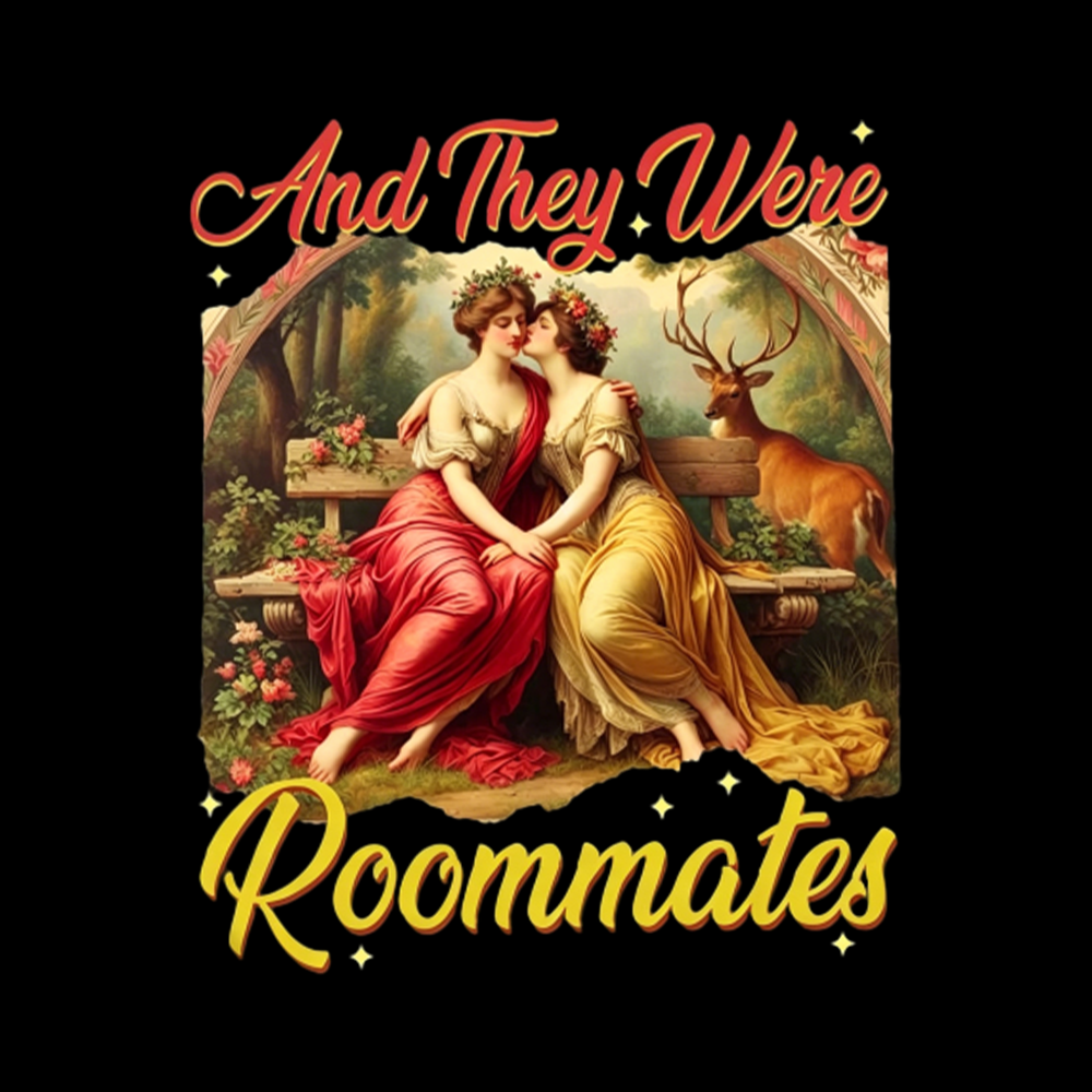 And they Were Roommates Washed T-Shirt