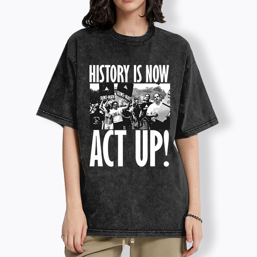 ACT UP Washed T-Shirt