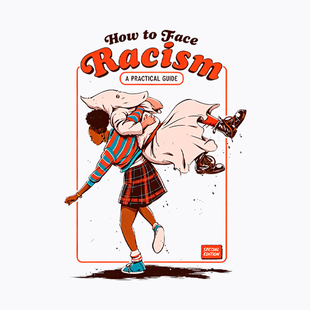 How to Face Racism Washed T-Shirt