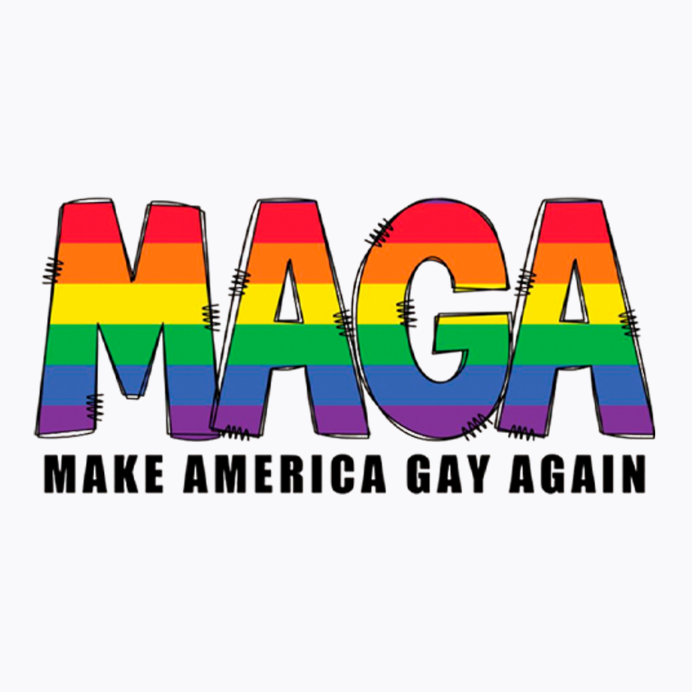 Make America Gay Again Washed T-Shirt