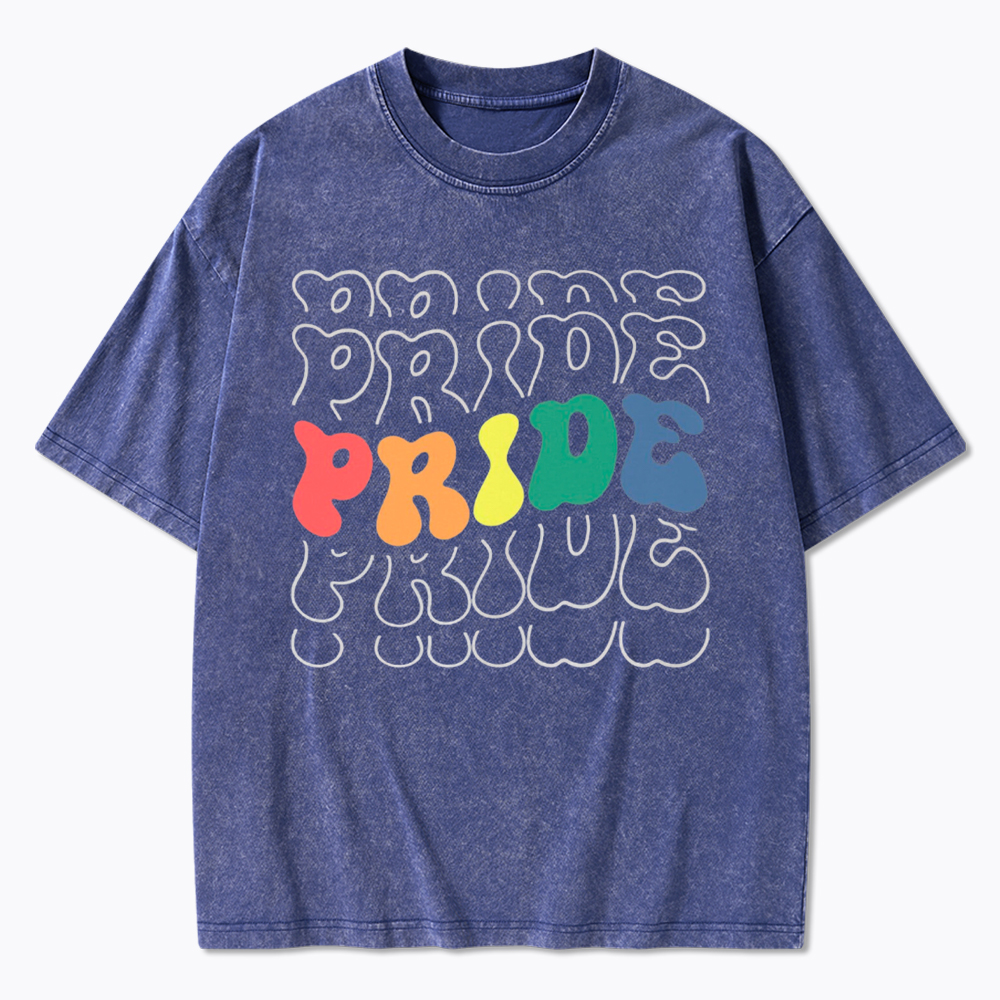 Pride Month LGBT Rights Washed T-Shirt