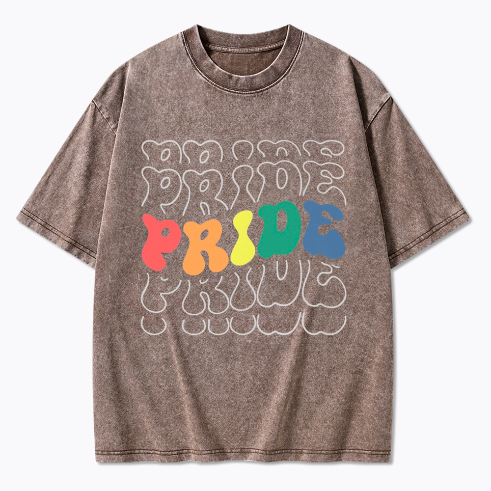Pride Month LGBT Rights Washed T-Shirt