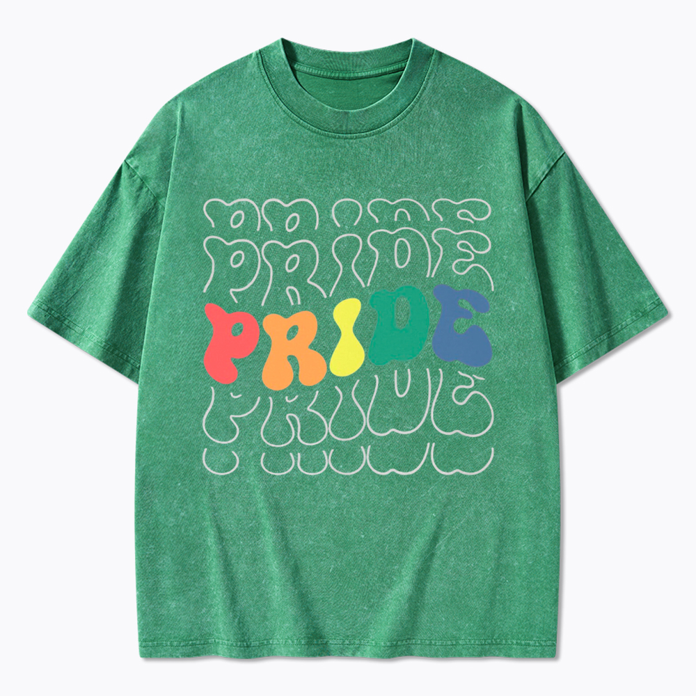 Pride Month LGBT Rights Washed T-Shirt
