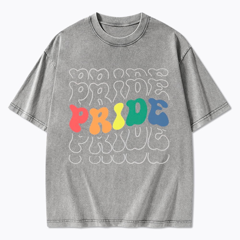 Pride Month LGBT Rights Washed T-Shirt